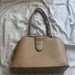Tan Leather Satchel Bag